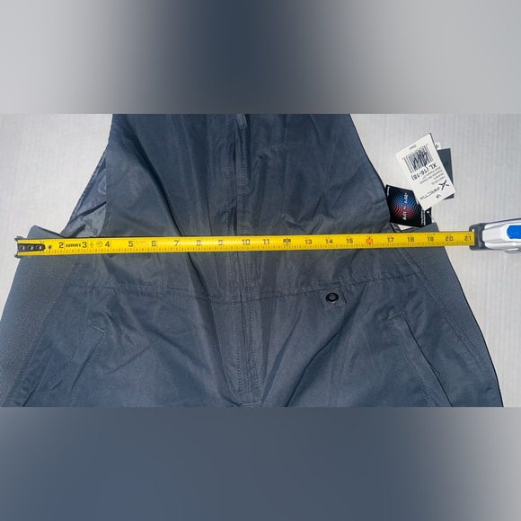 Arctix Women Essential black insulate bib overall XL 16-18 Short 27" inseam New - Picture 8 of 14